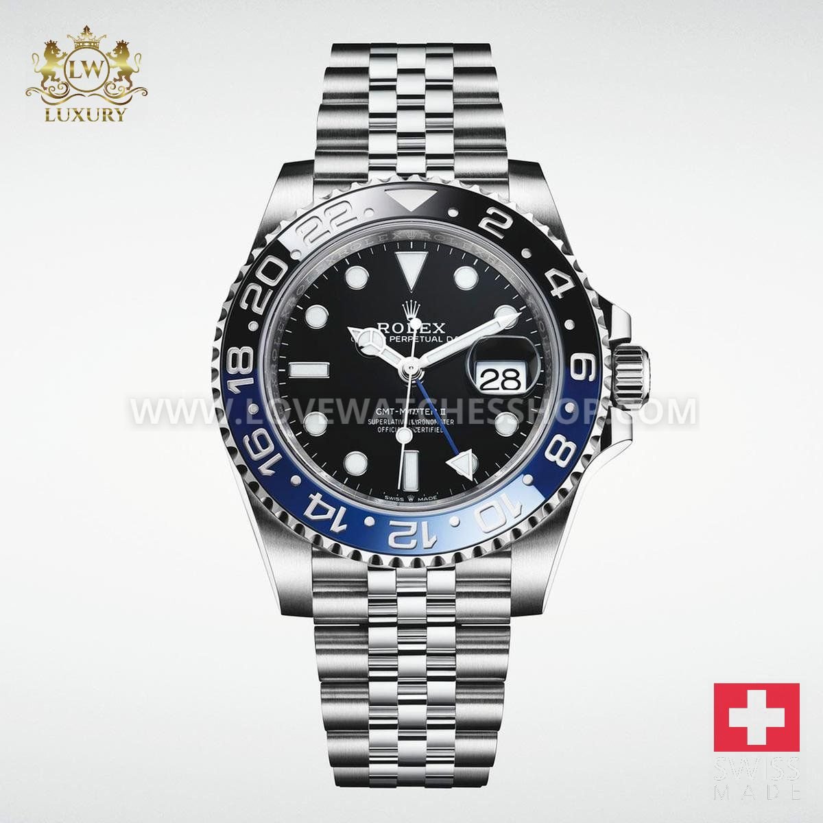 Rolex GMT-Master II basel one GMT-Master II 126710blnr batman steel JUBILEE 40mm