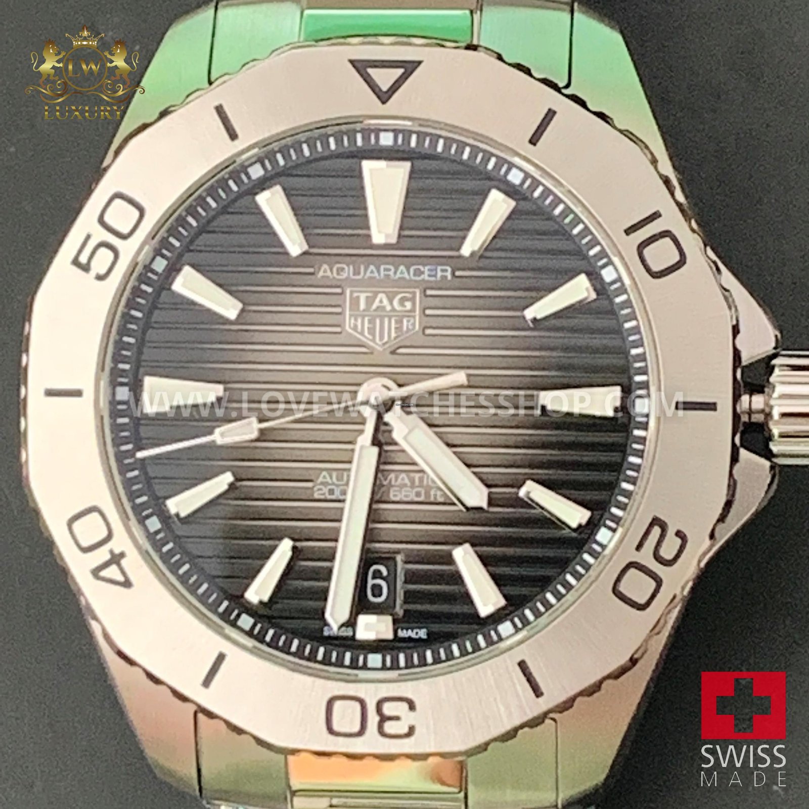 TAG Heuer Aquaracer Professional 200 Date Tag 40mm Ref#WBP2110.BA0627