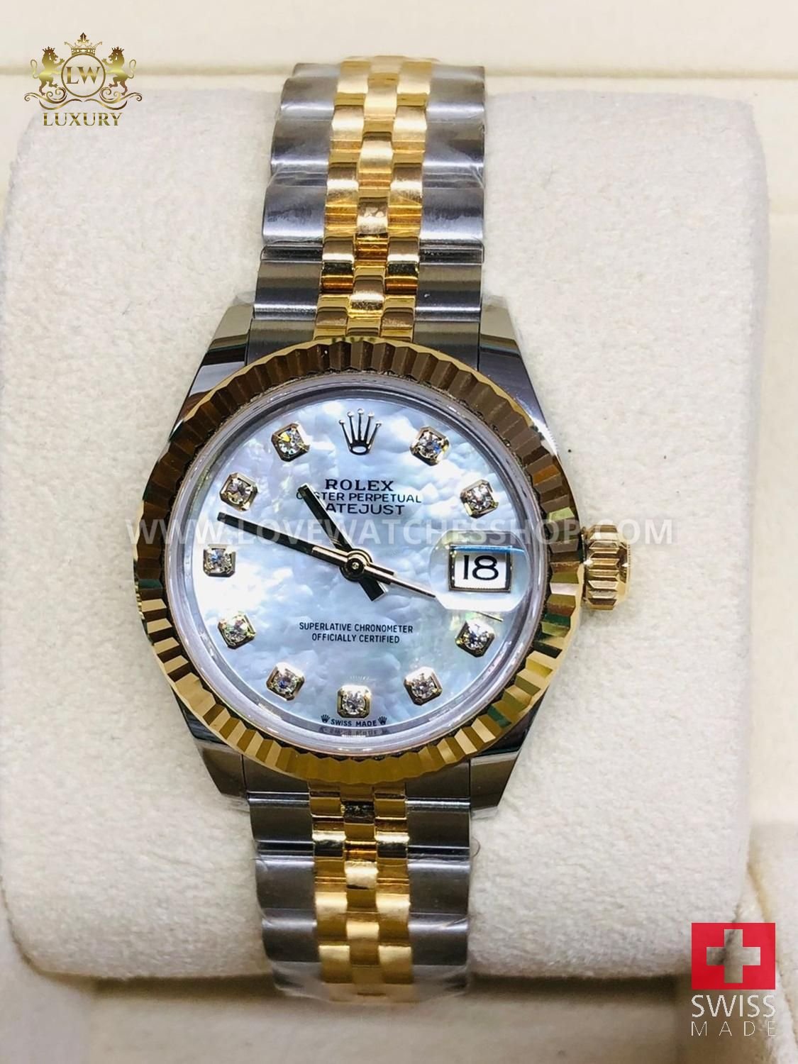 Rolex Lady-Datejust Mother of Pearl Dial 28mm