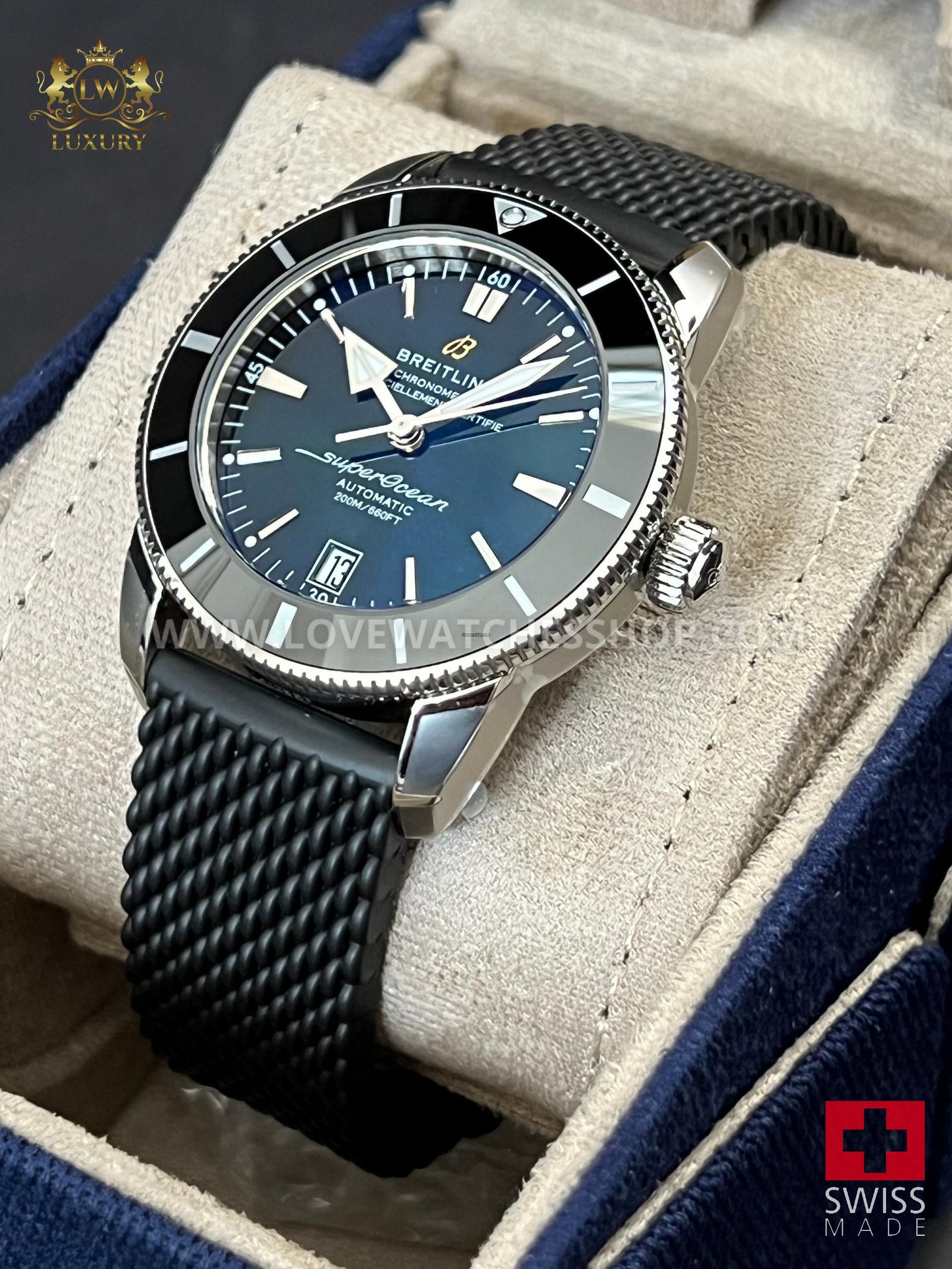 Breitling Superocean Heritage II 42 New 2025 Green B20 Automatic 42mm Stainless Steel AB2010121L1S1