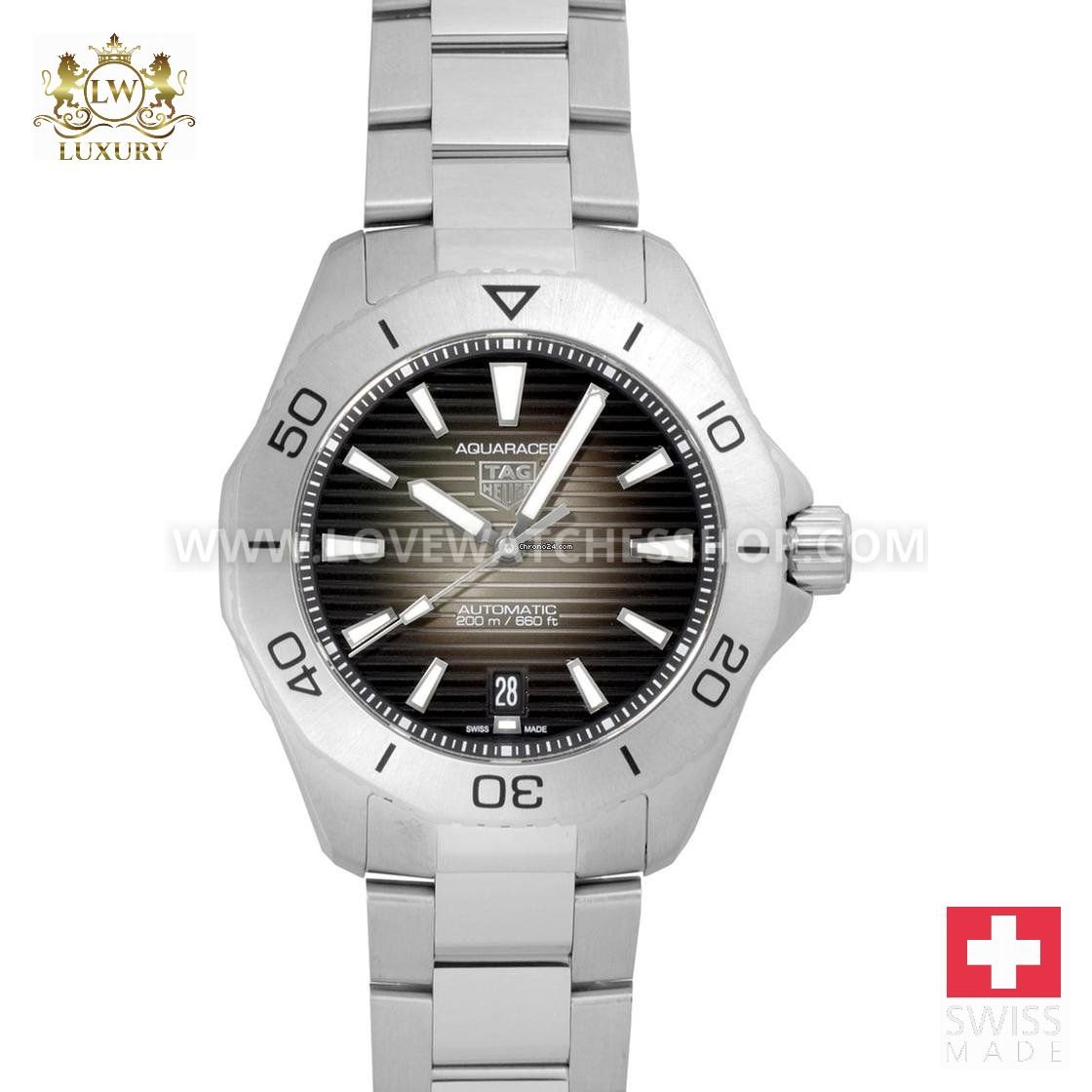 TAG Heuer Aquaracer Professional 200 Date WBP2110.BA0627 40mm black dial automatic steel