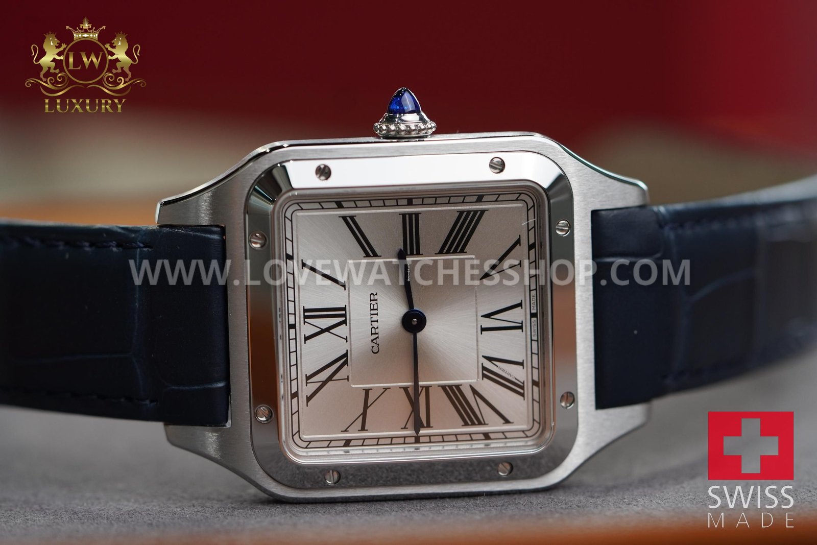 Cartier Santos Dumont COMPLETE 2025 UNWORN BEST PRICE Large Santos Dumont