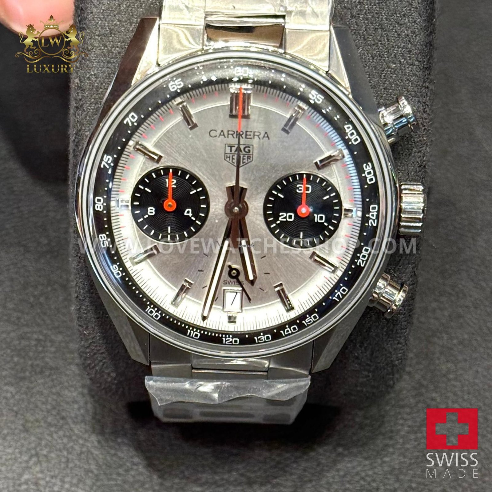 TAG Heuer Carrera Chronograph 39 mm - CBS2216.BA0041 - Novelty 2024