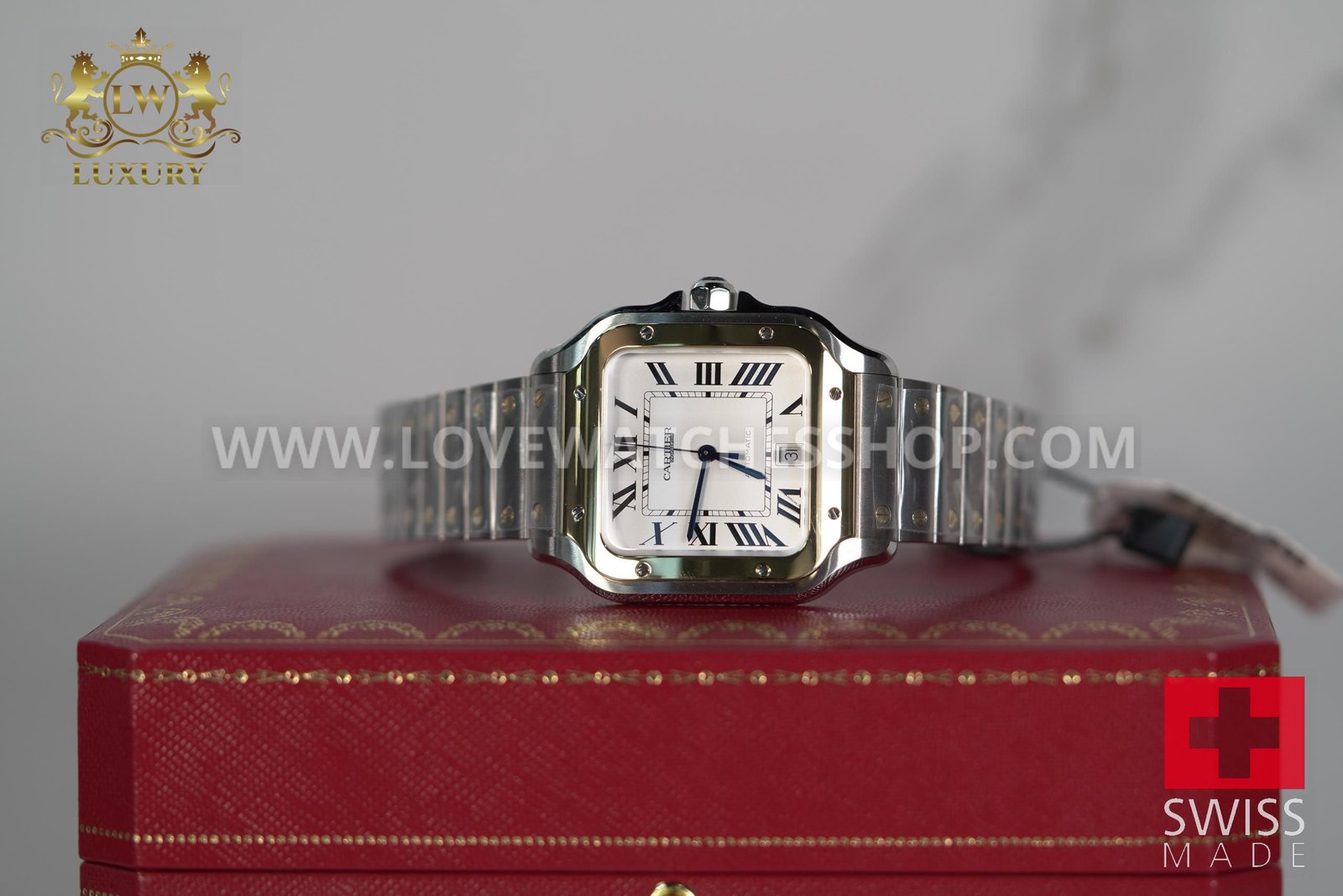 Cartier Santos UNWORN COMPLETE BEST PRICE Santos De Cartier 39.8 mm Large