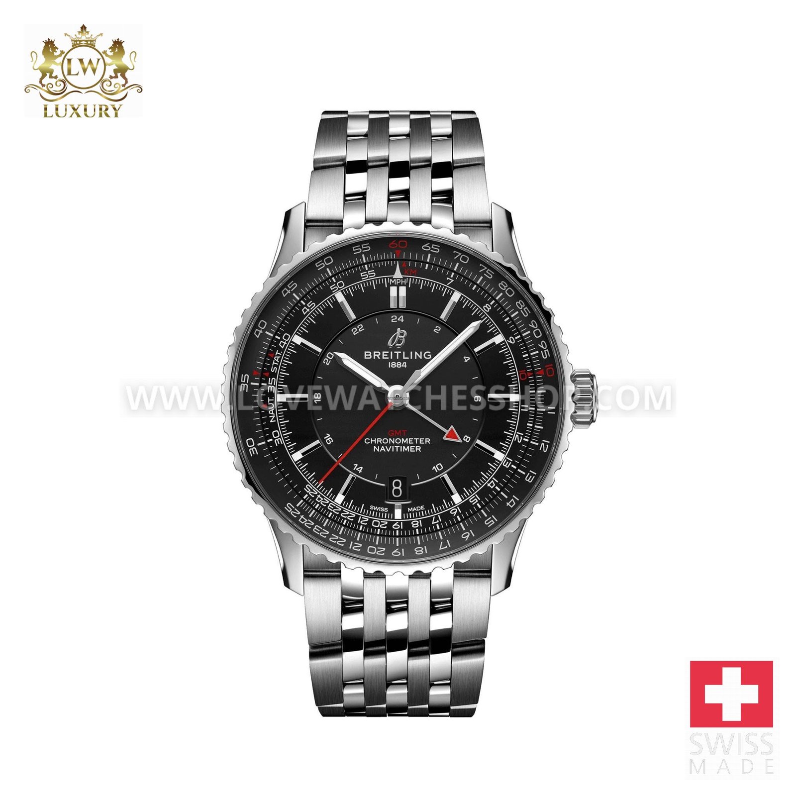 Breitling Navitimer GMT Automatic GMT 41 IN STOCK