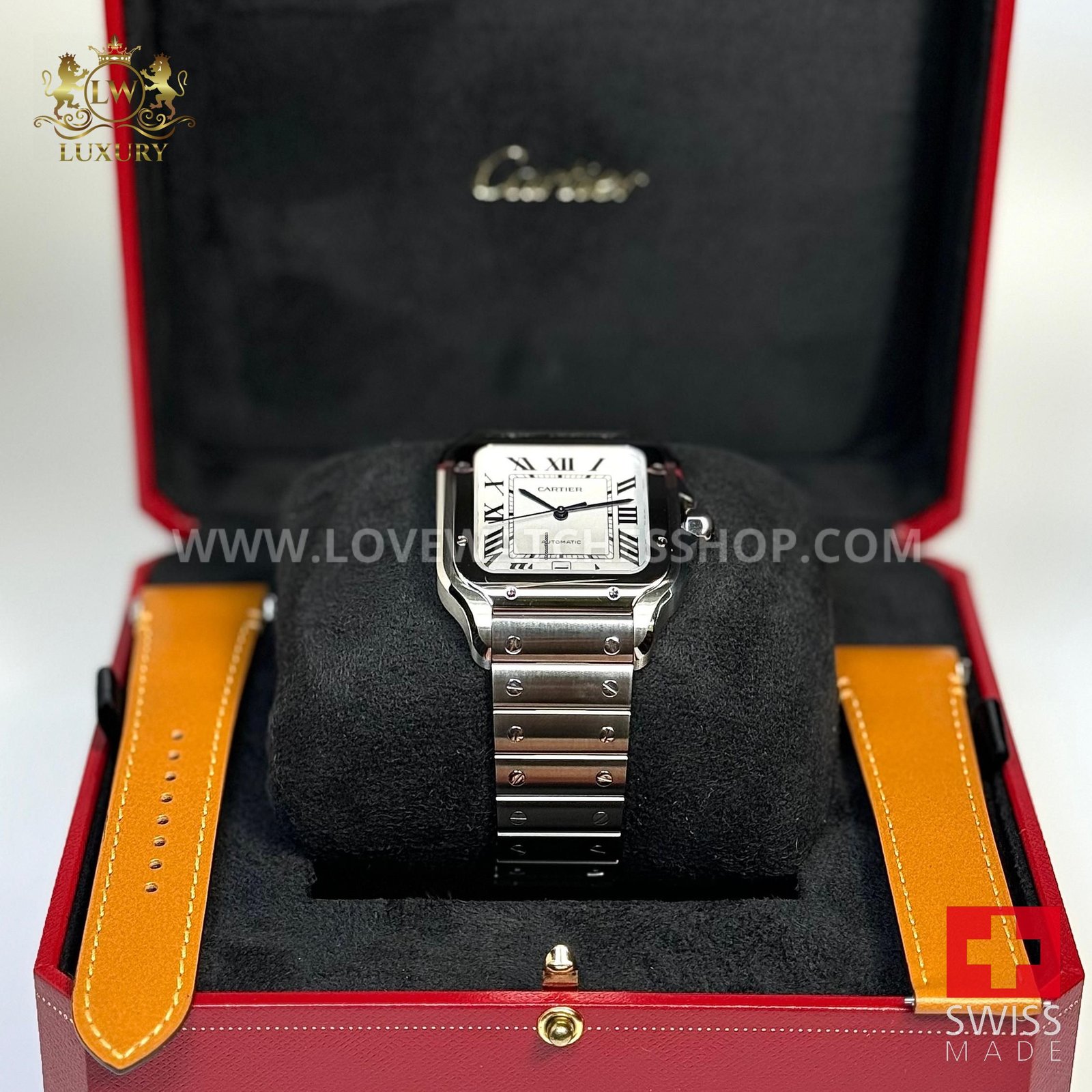 Cartier Santos De Cartier - WSSA0018 - BIG SIZE