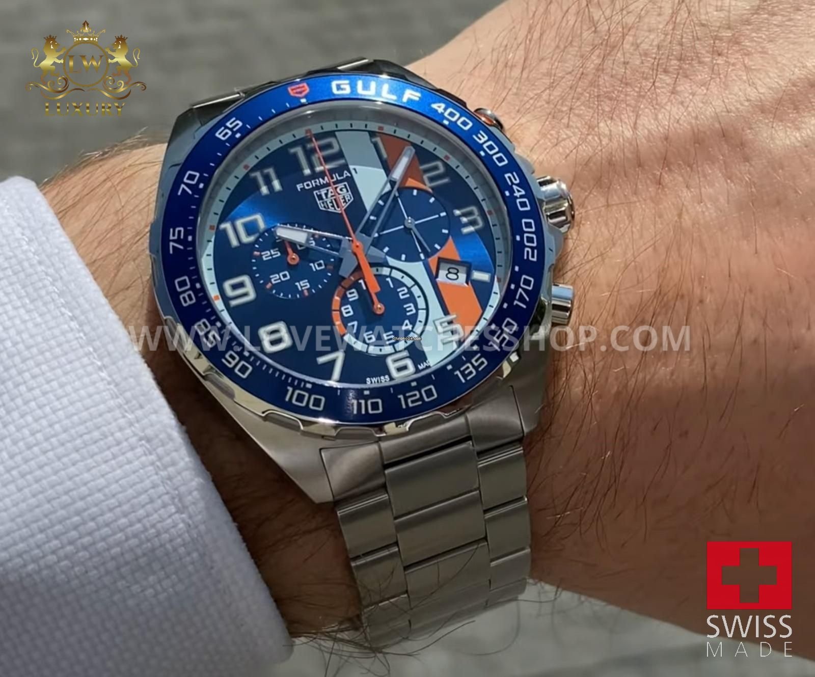 TAG Heuer Formula 1 Quartz X Gulf 43 mm CAZ101AT.BA0842