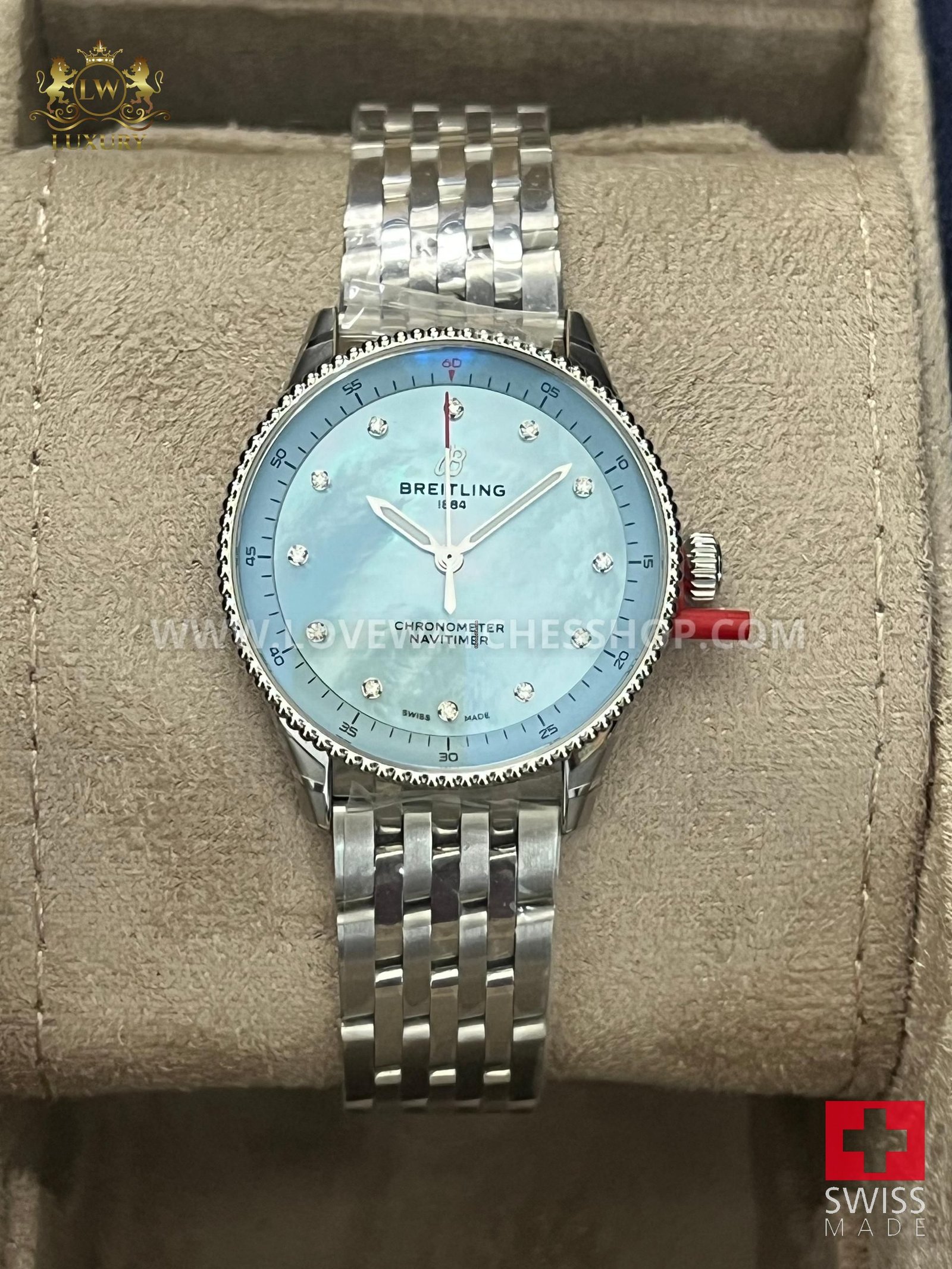 Breitling Navitimer 32mm New 2025 Blue Dial Stainless Steel A77320171C1A1