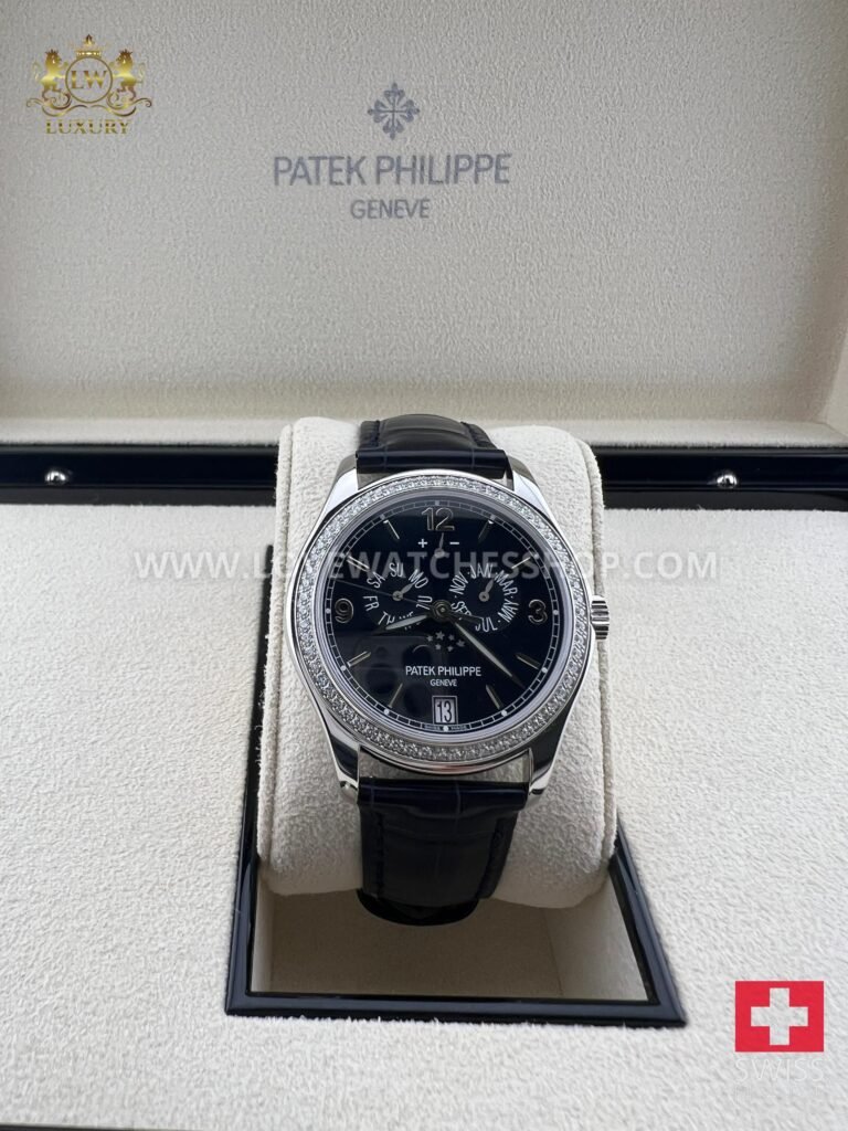 Patek Philippe Annual Calendar Blue Dial White Steel Discontinued