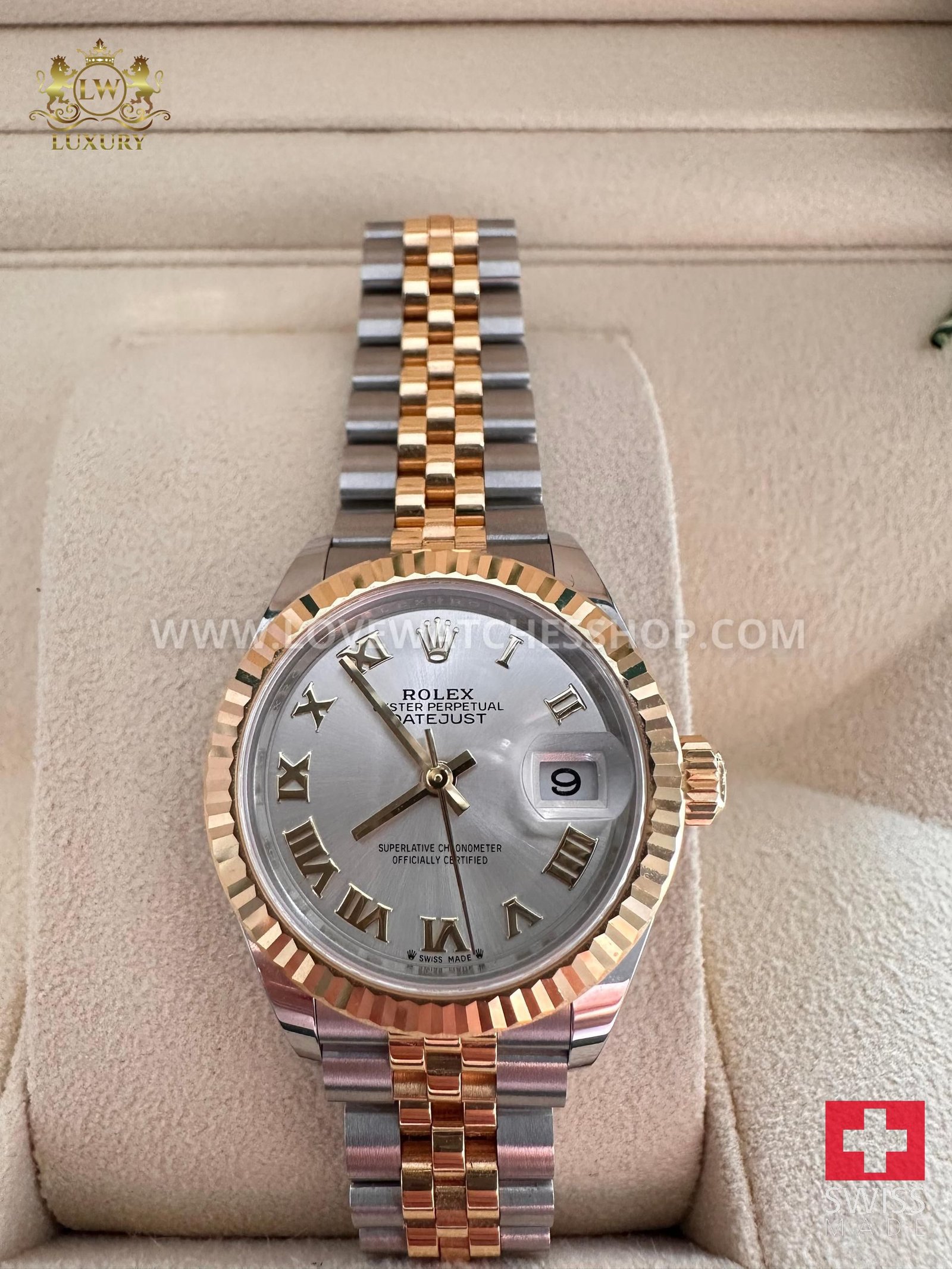 Rolex Lady-Datejust Ladies datejust 28 Original with papers box and invoice 2024.