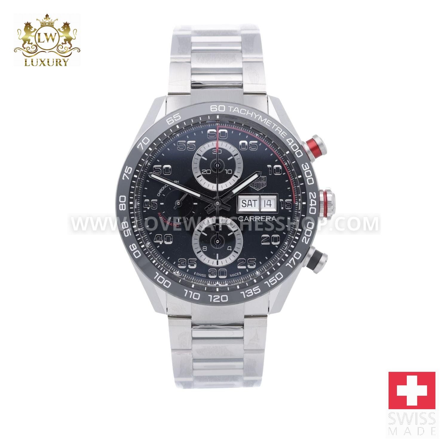 TAG Heuer Carrera Calibre 16 Day-Date Automatik Chronograph 44mm CBN2A1AA.BA0643