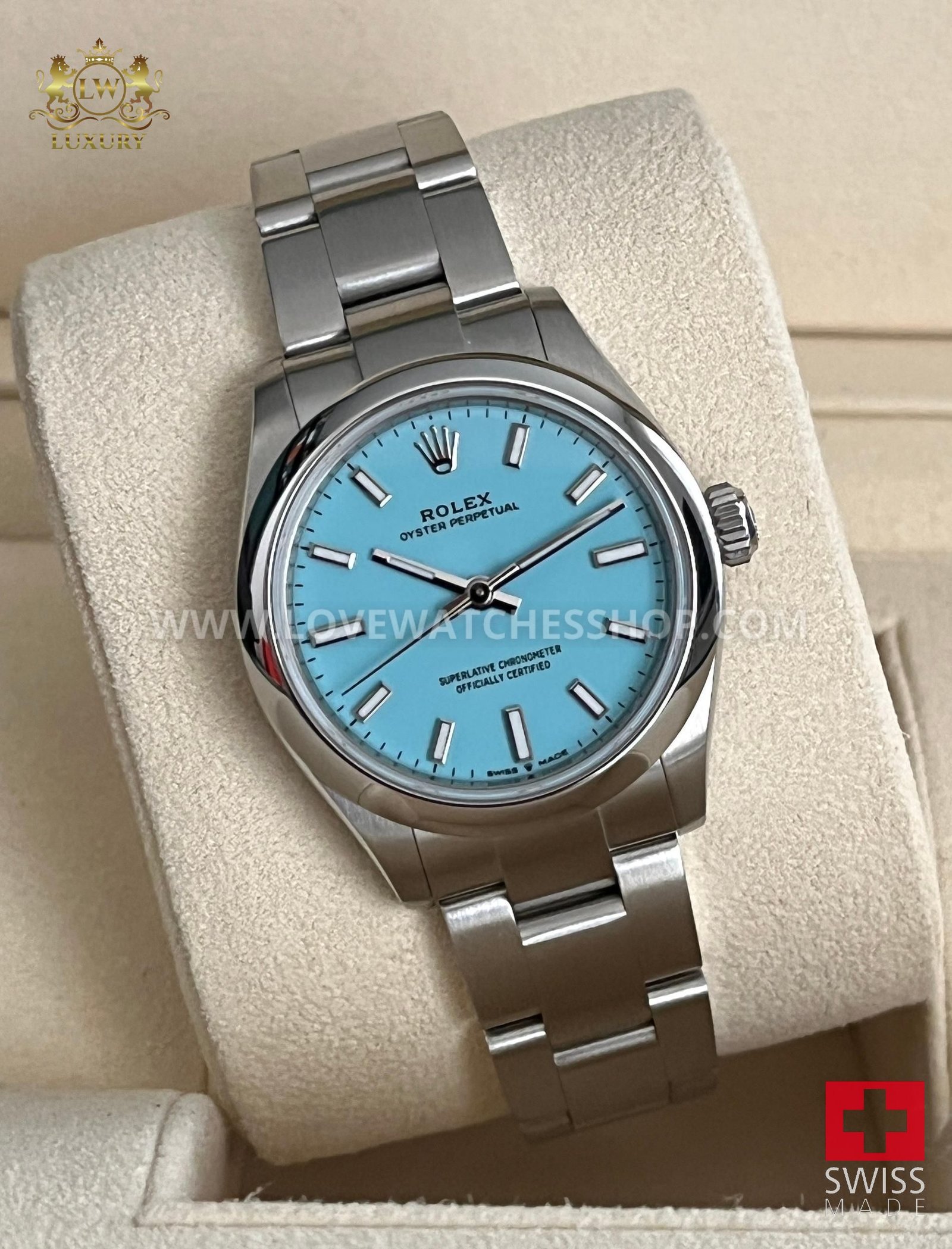Rolex Oyster Perpetual 31 'Tiffany' Full Set