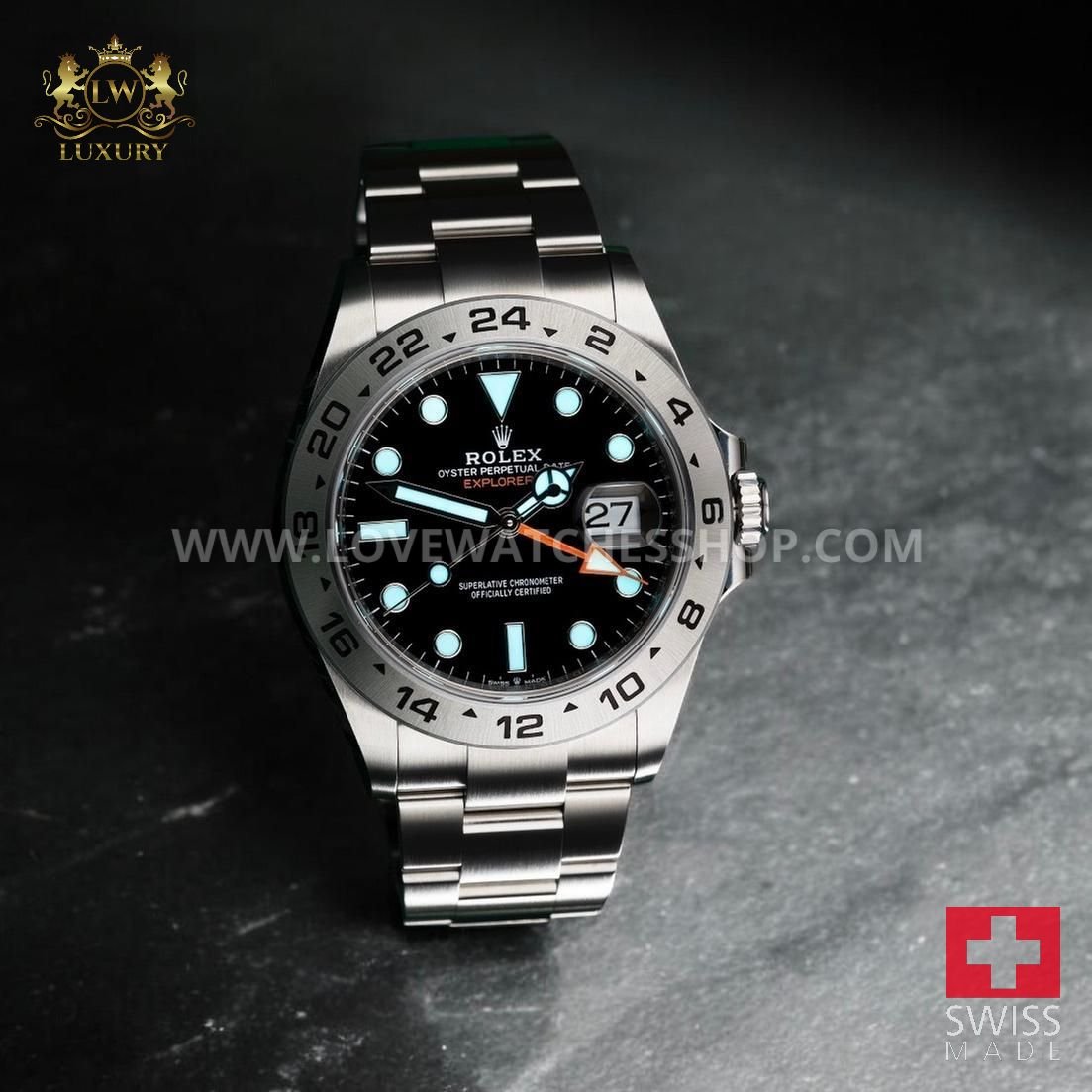 Rolex Explorer II 42mm 226570-0002 Black Dial