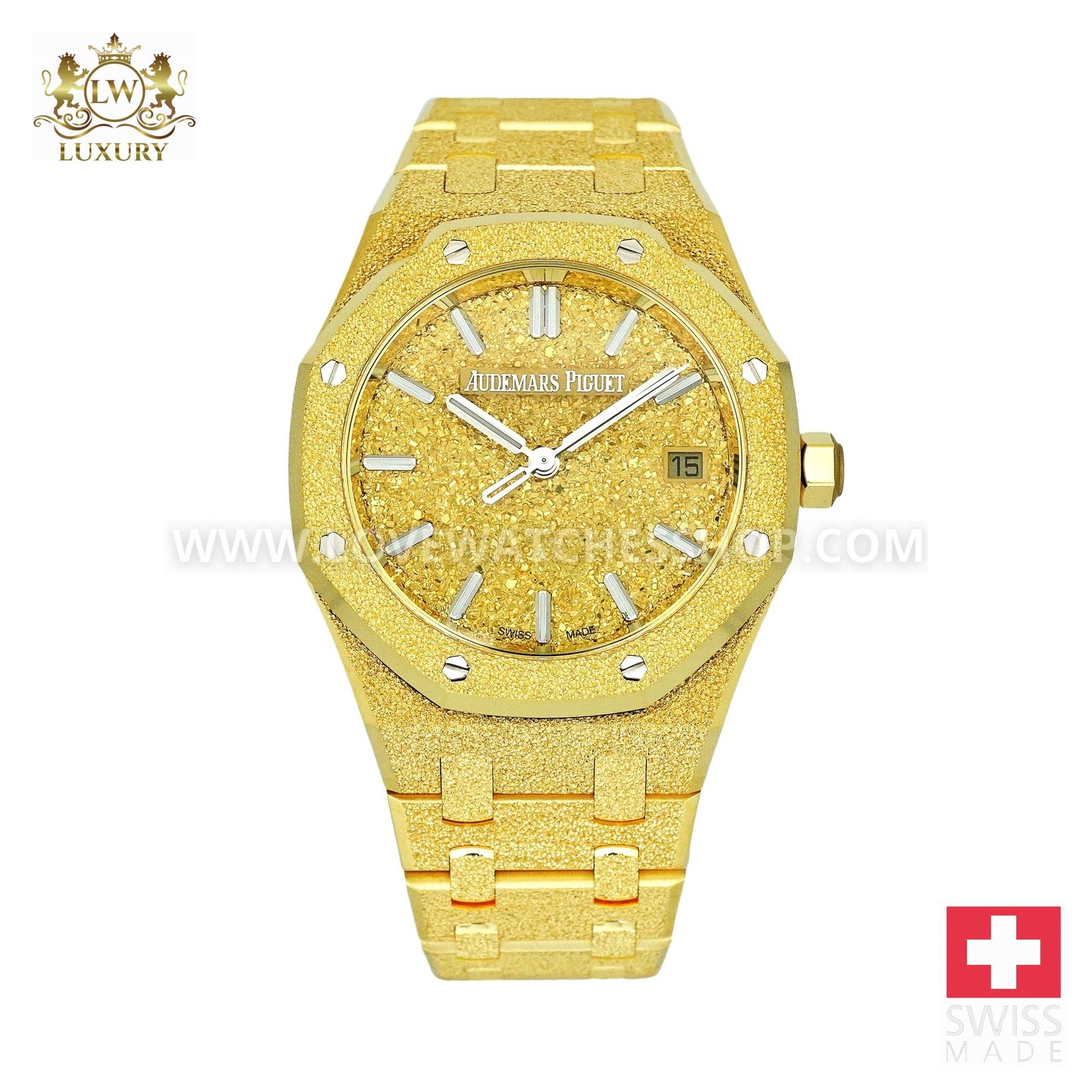 Audemars Piguet Royal Oak Selfwinding Frosted Steel Selfwinding