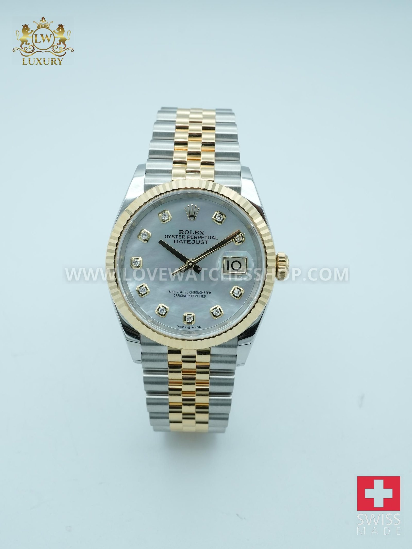 Rolex Datejust 36 126233 Datejust 36 mm Fluted Bezel Dial Jubilee Bracelet