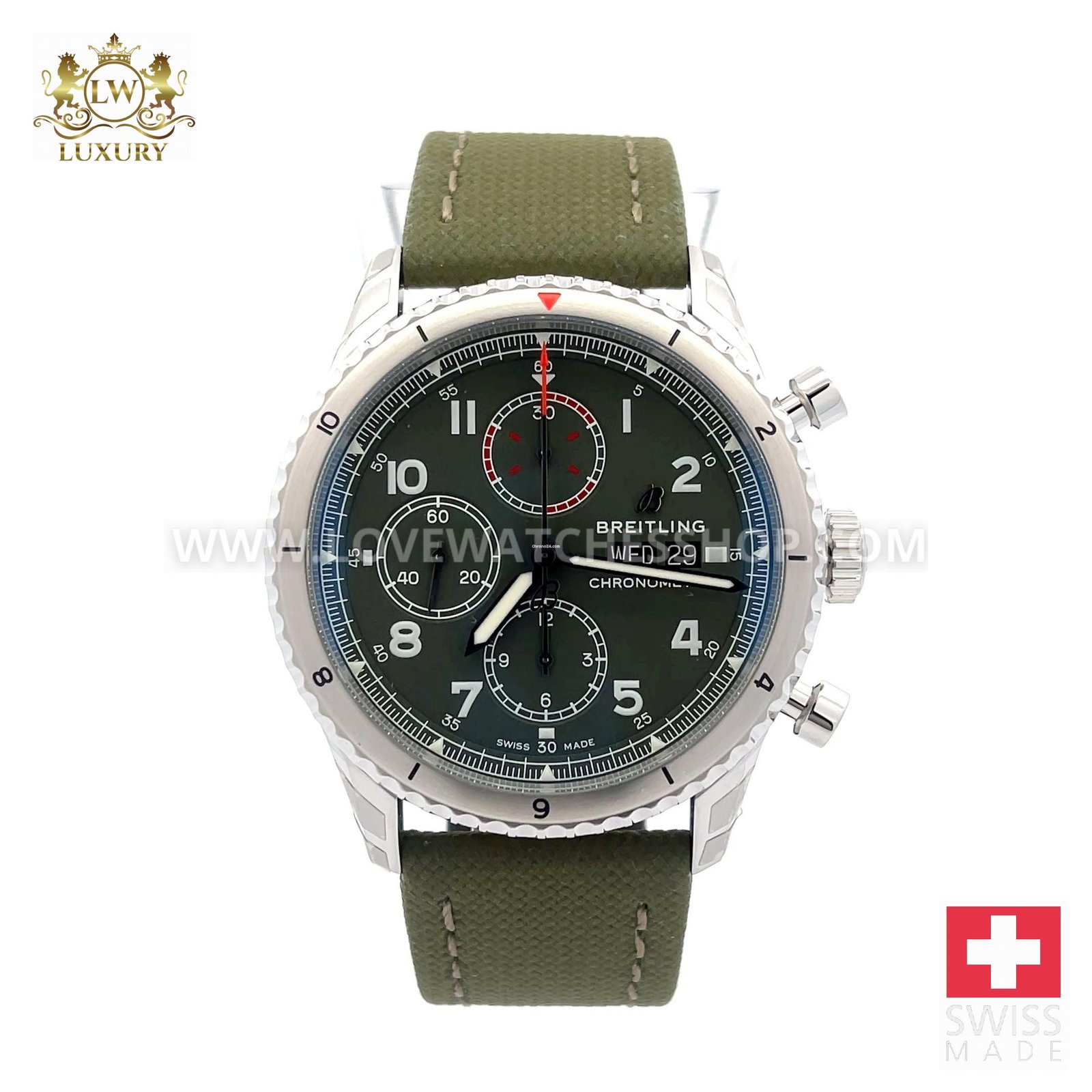 Breitling Aviator 8 Chronograph 43 Curtiss Warhawk Aviator