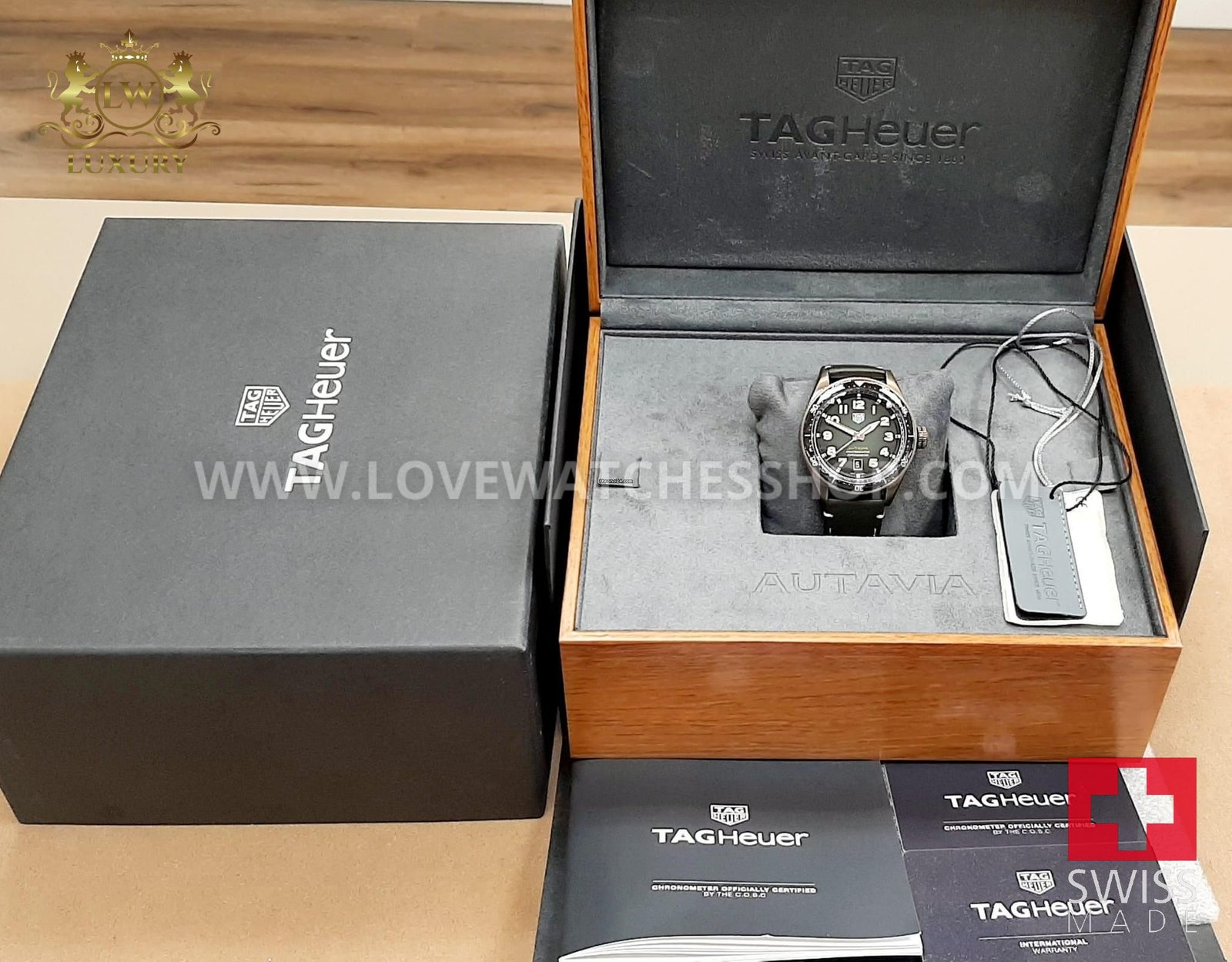 TAG Heuer Autavia Chronometer Bronze Green NEW 2025 WBE5190.FC8268