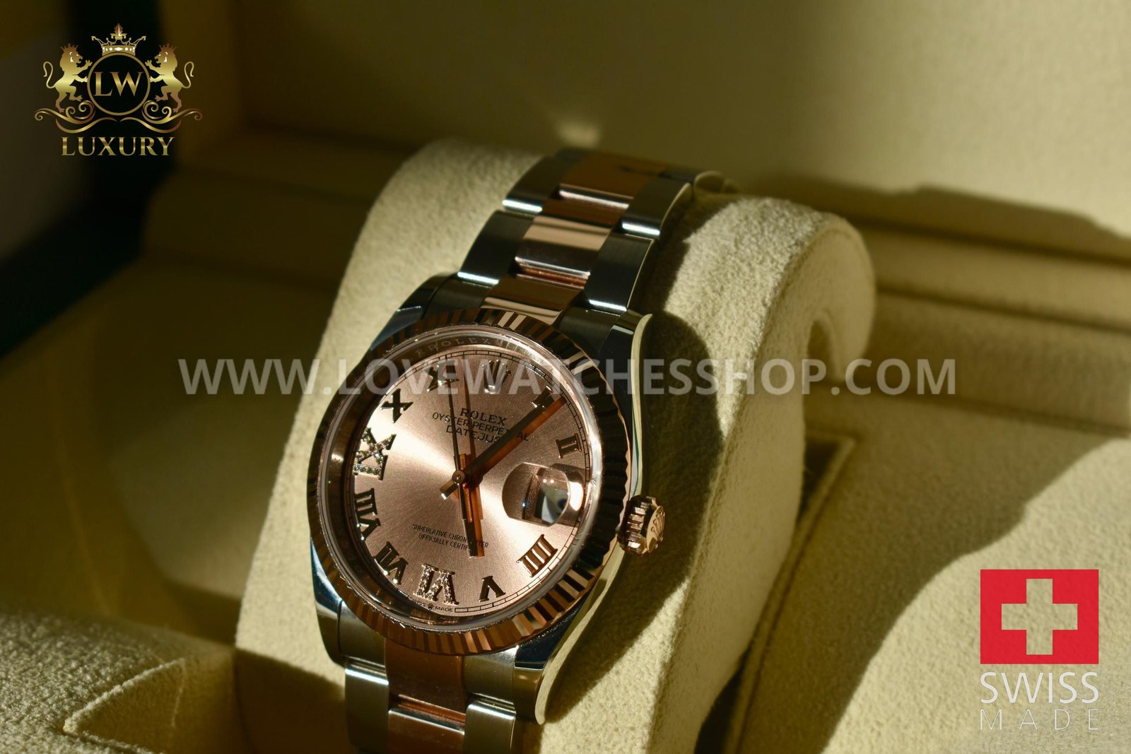 Rolex Datejust 36 2025 Rose Steel with