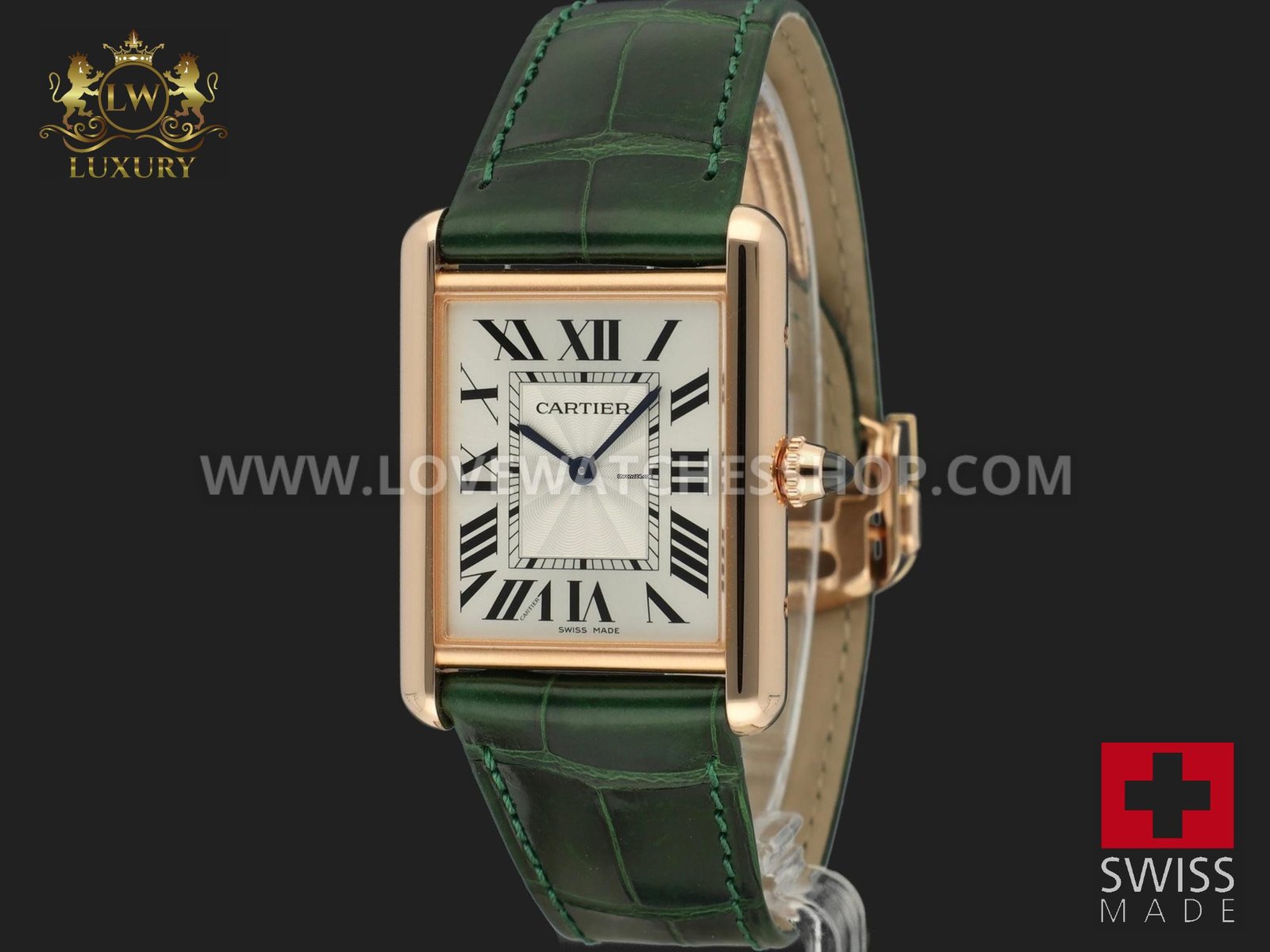 Cartier Tank Louis Cartier Large Steel WGTA0011 NEW