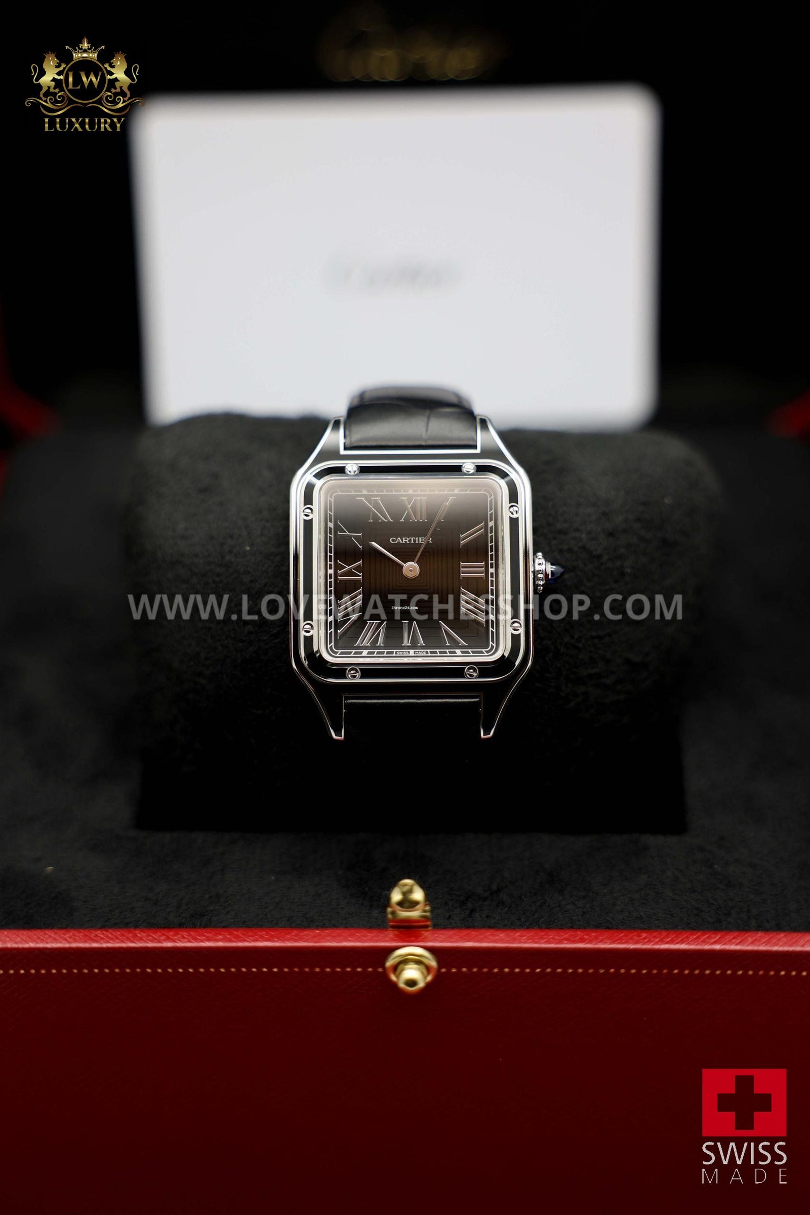 Cartier Santos Dumont Black Lacquer 2025