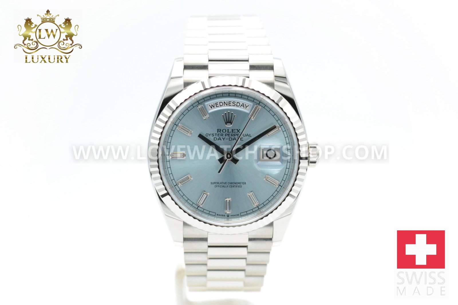 Rolex Day-Date 128236 Ice Blue
