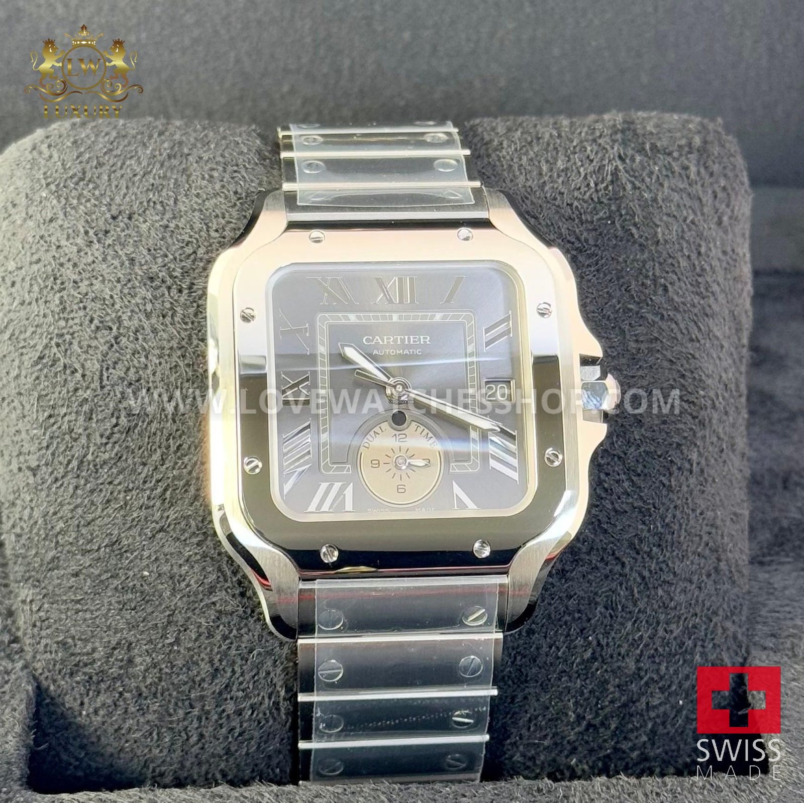 Cartier Santos De Cartier Dual Time - WSSA0076