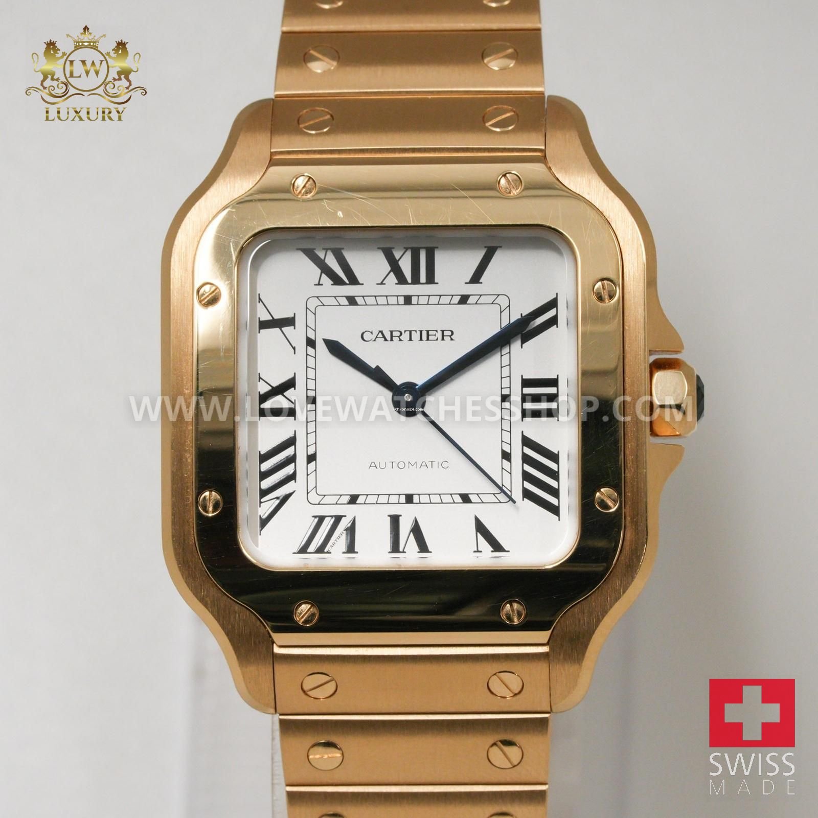 Cartier Santos De Cartier MM Middle Size WGSA0030