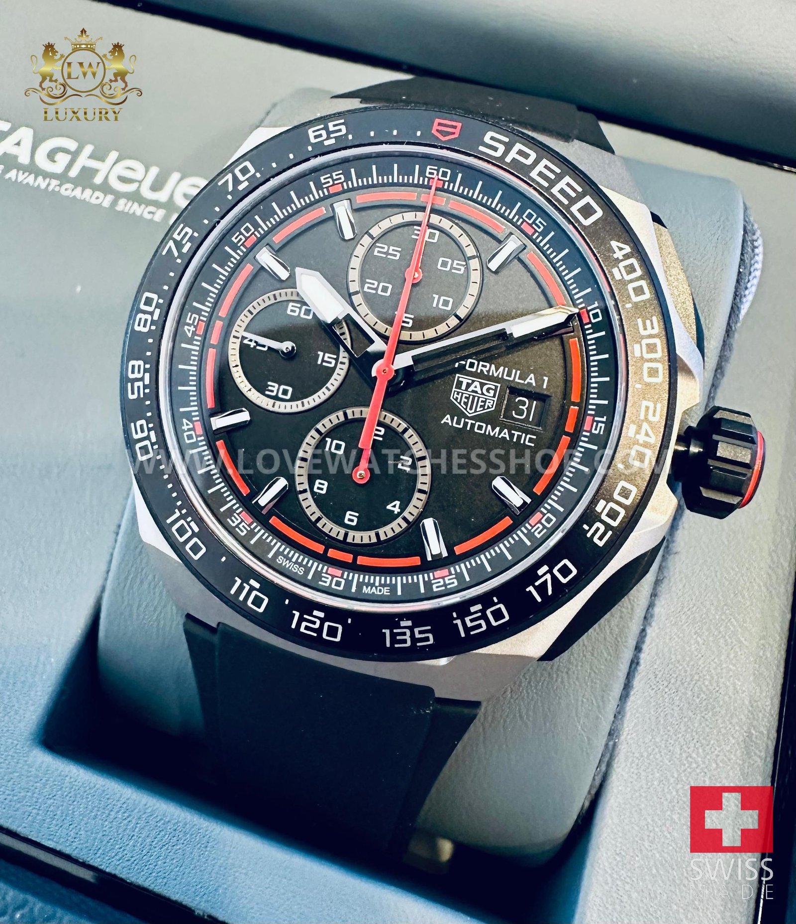 TAG Heuer Formula 1 Calibre 16 Ungetragene Formula 1 Calibre 16 Chronograph Automatik 200M 44mm