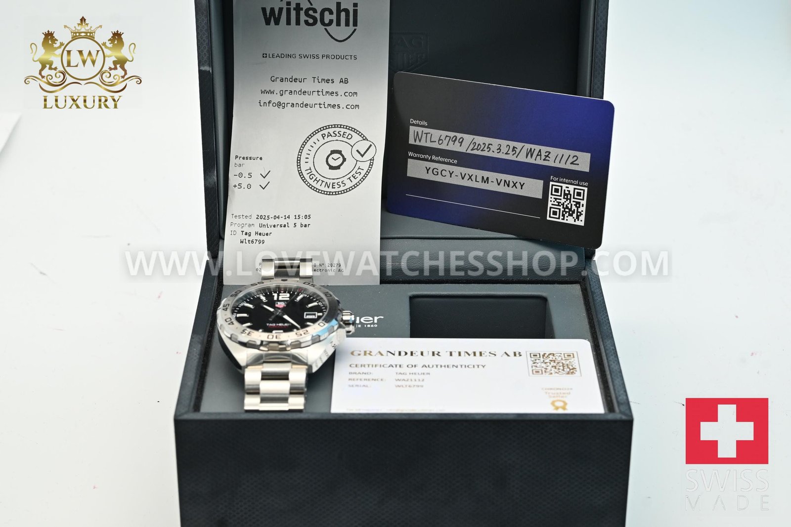TAG Heuer Formula 1 Quartz New Condition Box & Papers Y 2025