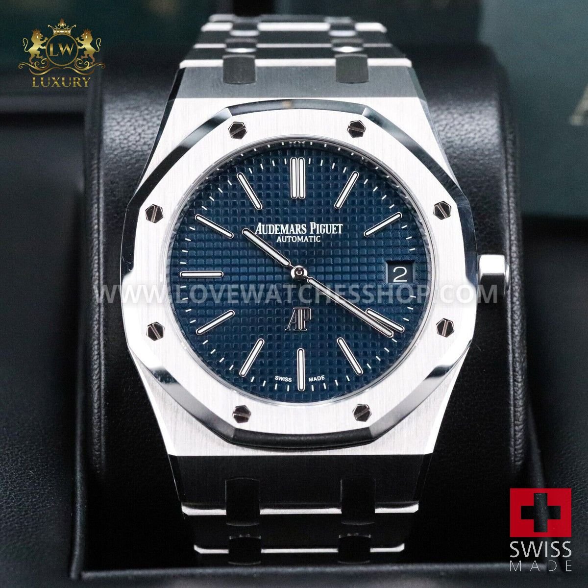 Audemars Piguet Royal Oak “Jumbo” Extra Thin 39mm Blue Dial 15202ST.OO.1240ST.01