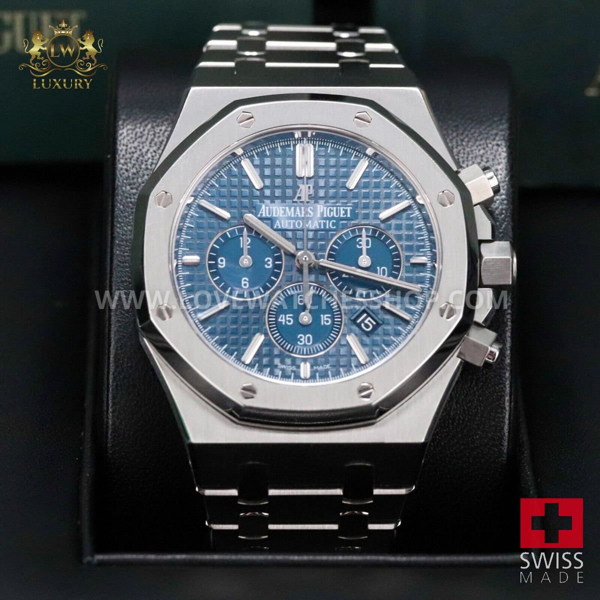 Audemars Piguet Royal Oak Blue Dial Stainless Steel Chronograph 41mm 26320ST.OO.1220ST.03