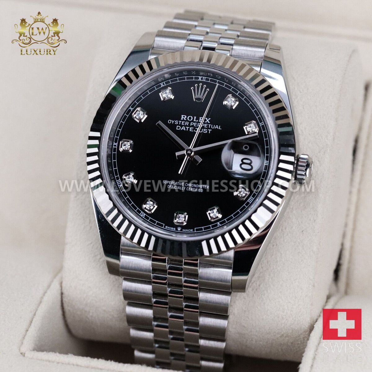 Rolex Datejust 41 Dial Jubilee Steel Oyster Perpetual 126334