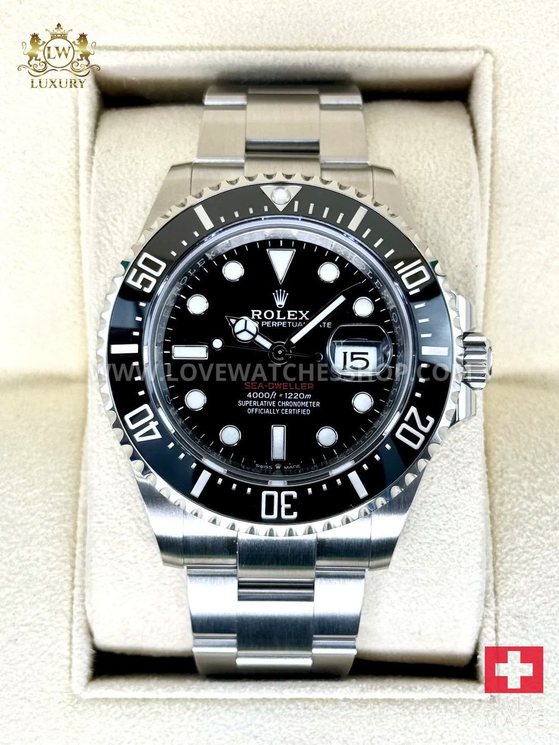 Rolex Sea-Dweller 43mm 126600 Black Dial