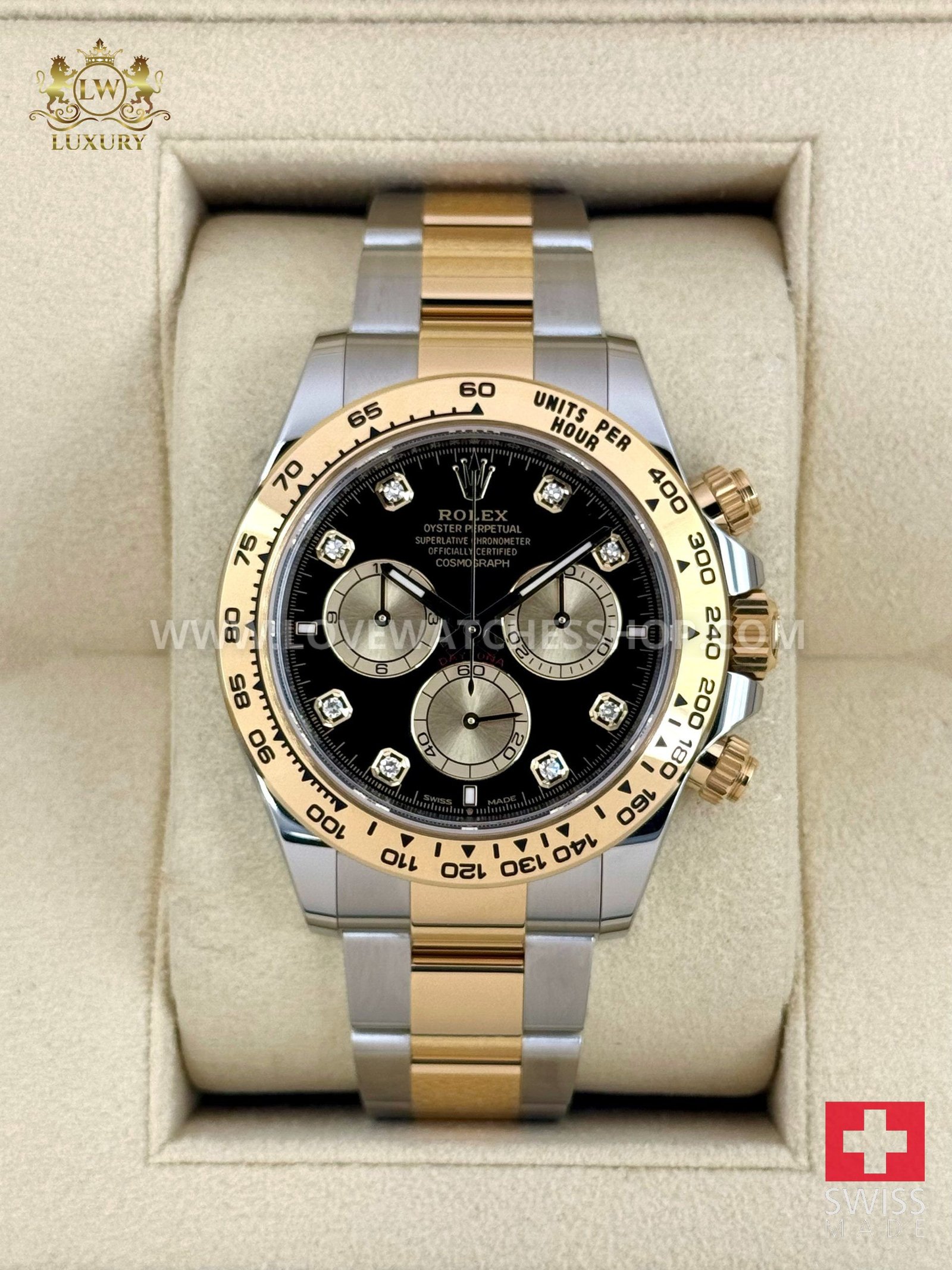 Rolex Daytona 40mm 126503 Two-Tone Black Dial