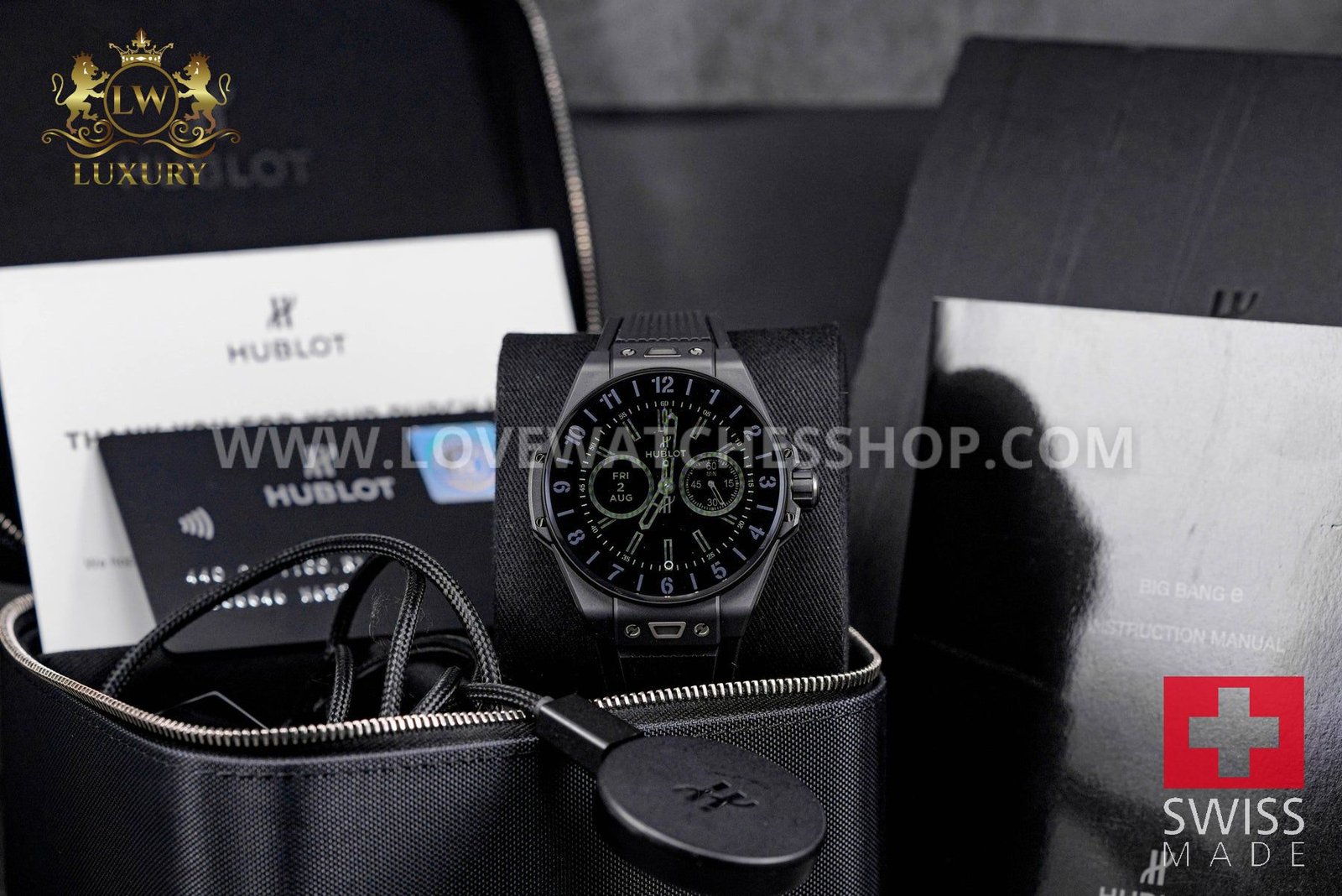 BIG BANG CONNECTED 42MM E-BLACK CERAMIC