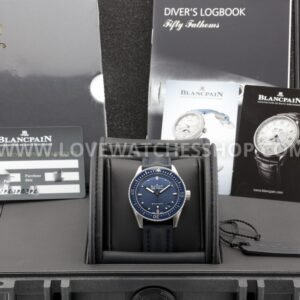 Blancpain Fifty Fathoms Bathyscaphe Blue 38mm 5100-1140-O52A