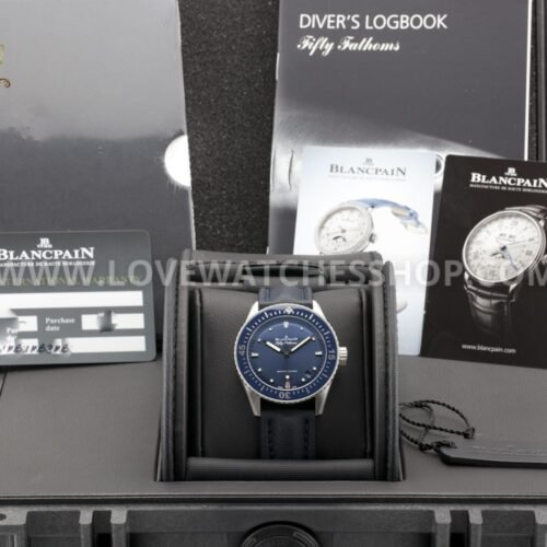 Blancpain Fifty Fathoms Bathyscaphe Blue 38mm 5100-1140-O52A