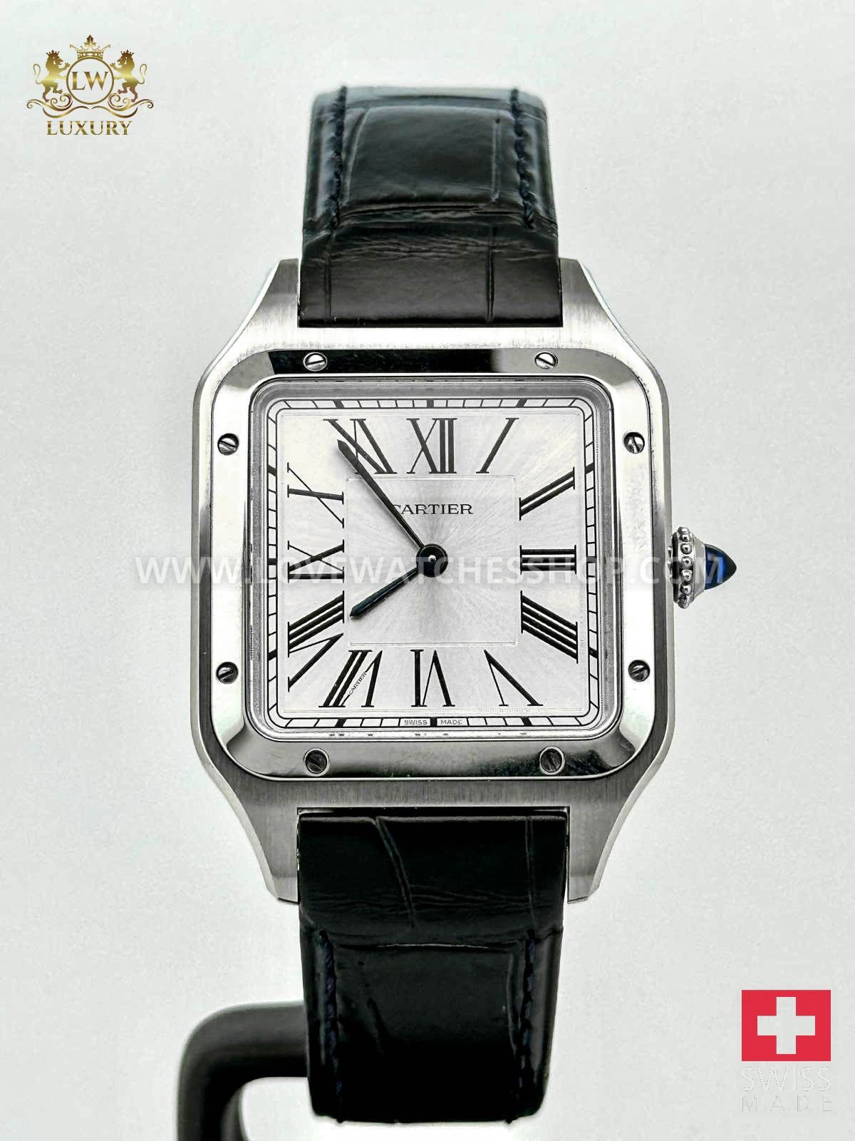 SANTOS DUMONT L SILVER DIAL