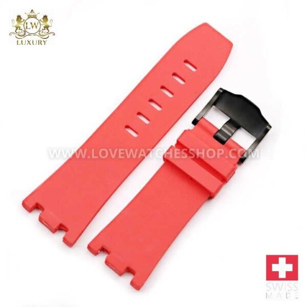 For 28mm AP ROYAL OAK OFFSHORE Audemars Piguet 42mm Waterproof Silicone Rubber Replacement Watch Strap Band Buckle Belt