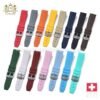 High Quality Soft Rubber Strap Suitable for Omega Moonwatch Curved Silicone Strap 20mm 22MM