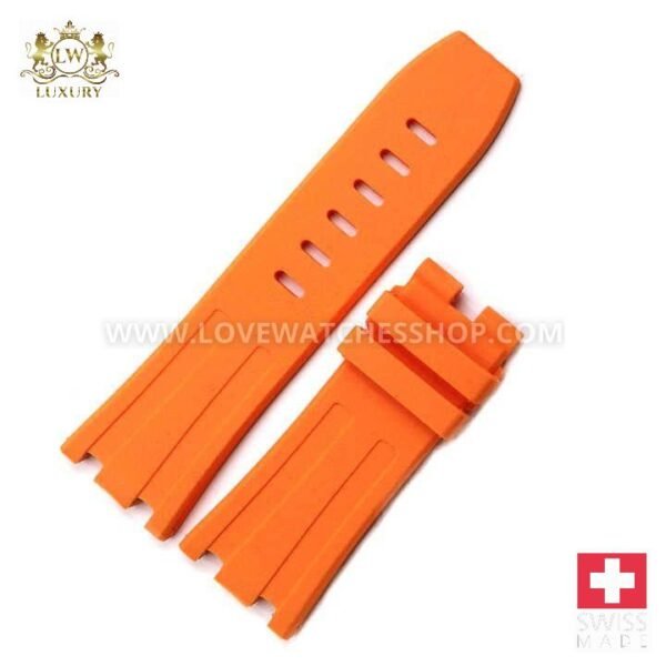 For 28mm AP ROYAL OAK OFFSHORE Audemars Piguet 42mm Waterproof Silicone Rubber Replacement Watch Strap Band Buckle Belt