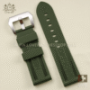 High Quality 22 24 26mm Black Red Blue Yellow Orange Rubber Watchband for Panerai Pin Buckle Waterproof Strap with Full logo