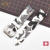 Wholesale 20mm 22mm 24mm 26mm Camo Rubber Camouflage Silicone Watch Bands Strap for Panerai 111 386 441 Mechanical Watch