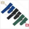 20mm Rubber Silicone Watch Band for Rolex Strap Daytona Submariner DEEPSEA GMT SEAMARSTER OYSTERFLEX Bracelet Adjustable Size