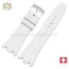 Sport Soft 27mm Pure Color Rubber Silicone Watch Band for Audemars Piguet Royal Oak Offshore Strap