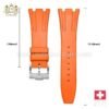 Sport Soft 27mm Pure Color Rubber Silicone Watch Band for Audemars Piguet Royal Oak Offshore Strap