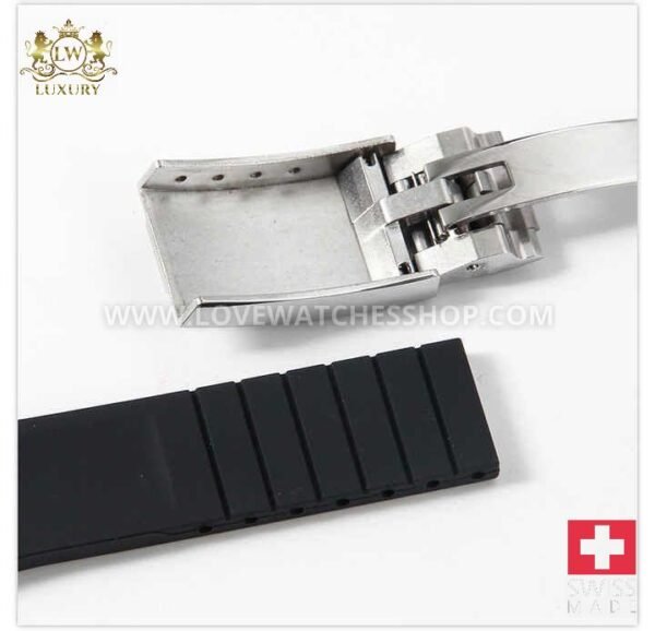 20mm Rubber Silicone Watch Band for Rolex Strap Daytona Submariner DEEPSEA GMT SEAMARSTER OYSTERFLEX Bracelet Adjustable Size