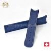 20mm Rubber Watch Strap for Omega Seamaster 300 At150 De Ville Watch Accessories Bracelet Watch Band