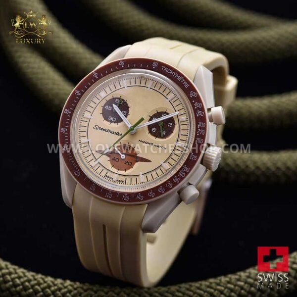 High Quality Soft Rubber Strap Suitable for Omega Moonwatch Curved Silicone Strap 20mm 22MM