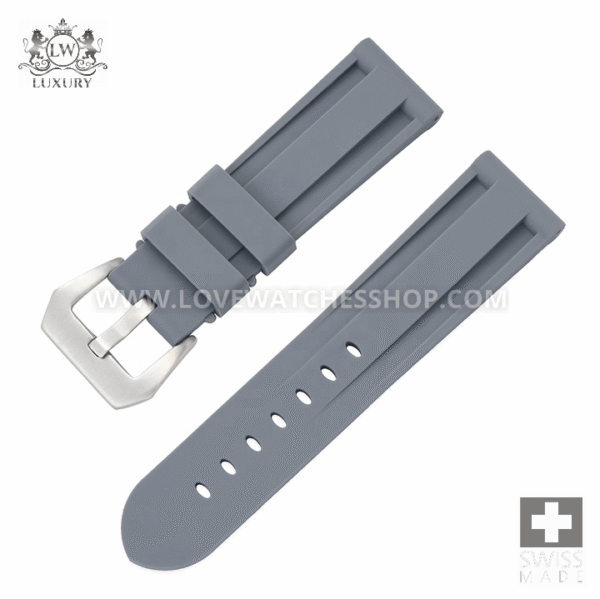 20mm 22mm 26mm Replacement Rubber Watch Strap for Panerai Watch Band